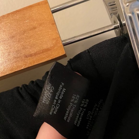 Aritzia Babaton Black Pull-on Dress Short - Picture 3 of 4